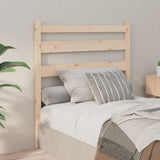 Bed Headboard 106X4X100 Cm Solid Wood Pine