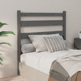 Bed Headboard 106X4X100 Cm Solid Wood Pine