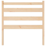 Bed Headboard 106X4X100 Cm Solid Wood Pine