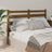 Bed Headboard 106X4X100 Cm Solid Wood Pine