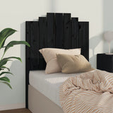 Bed Headboard 106X4X110 Cm Solid Wood Pine