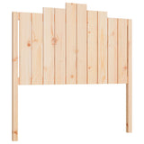 Bed Headboard 106X4X110 Cm Solid Wood Pine