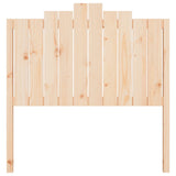 Bed Headboard 106X4X110 Cm Solid Wood Pine