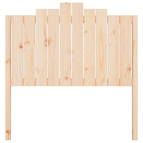 Bed Headboard 106X4X110 Cm Solid Wood Pine