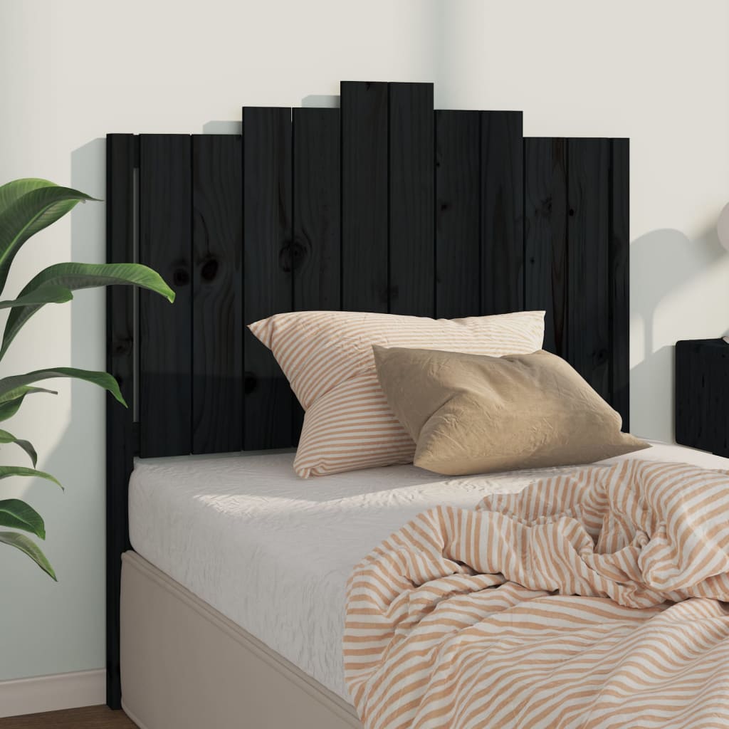 Bed Headboard 106X4X110 Cm Solid Wood Pine