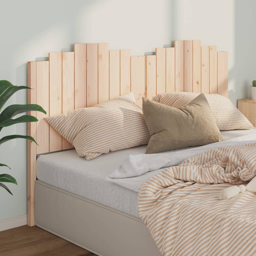 Bed Headboard 106X4X110 Cm Solid Wood Pine