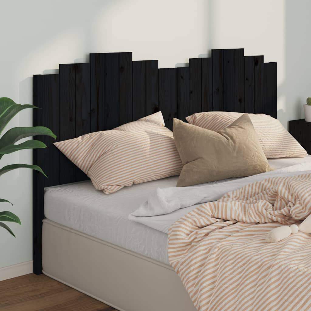 Bed Headboard 106X4X110 Cm Solid Wood Pine