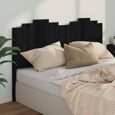 Bed Headboard 106X4X110 Cm Solid Wood Pine