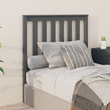 Bed Headboard 106X6X101 Cm Solid Wood Pine