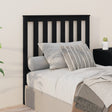Bed Headboard 106X6X101 Cm Solid Wood Pine