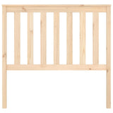 Bed Headboard 106X6X101 Cm Solid Wood Pine