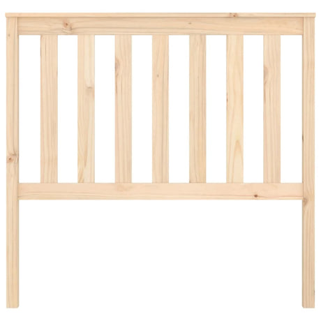 Bed Headboard 106X6X101 Cm Solid Wood Pine