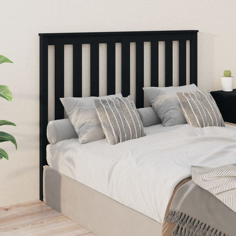 Bed Headboard 106X6X101 Cm Solid Wood Pine