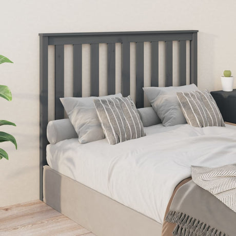 Bed Headboard 106X6X101 Cm Solid Wood Pine
