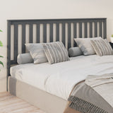 Bed Headboard 106X6X101 Cm Solid Wood Pine