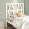 Bed Headboard 106X4X100 Cm Solid Wood Pine