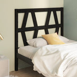 Bed Headboard 106X4X100 Cm Solid Wood Pine