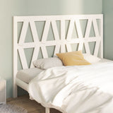 Bed Headboard 106X4X100 Cm Solid Wood Pine