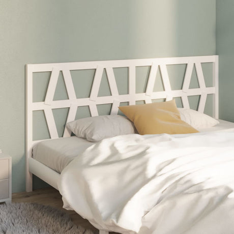 Bed Headboard 106X4X100 Cm Solid Wood Pine