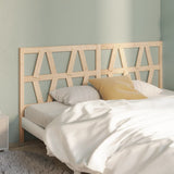 Bed Headboard 106X4X100 Cm Solid Wood Pine