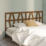 Bed Headboard 106X4X100 Cm Solid Wood Pine