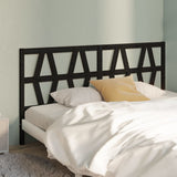 Bed Headboard 106X4X100 Cm Solid Wood Pine