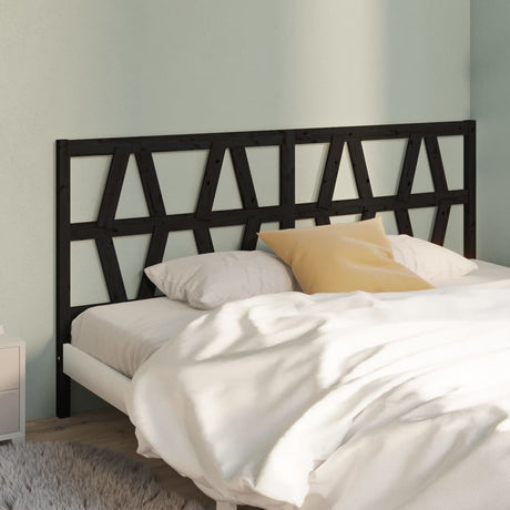 Bed Headboard 106X4X100 Cm Solid Wood Pine