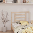 Bed Headboard 141X4X100 Cm Solid Wood Pine
