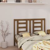 Bed Headboard 141X4X100 Cm Solid Wood Pine