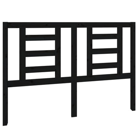 Bed Headboard 141X4X100 Cm Solid Wood Pine