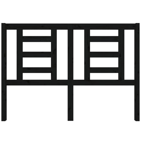 Bed Headboard 141X4X100 Cm Solid Wood Pine