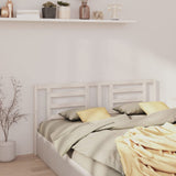 Bed Headboard 141X4X100 Cm Solid Wood Pine