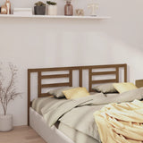 Bed Headboard 141X4X100 Cm Solid Wood Pine