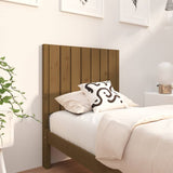 Bed Headboard 80.5X4X100 Cm Solid Wood Pine