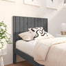 Bed Headboard 80.5X4X100 Cm Solid Wood Pine