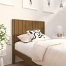 Bed Headboard 80.5X4X100 Cm Solid Wood Pine