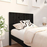 Bed Headboard 80.5X4X100 Cm Solid Wood Pine