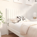 Bed Headboard 80.5X4X100 Cm Solid Wood Pine