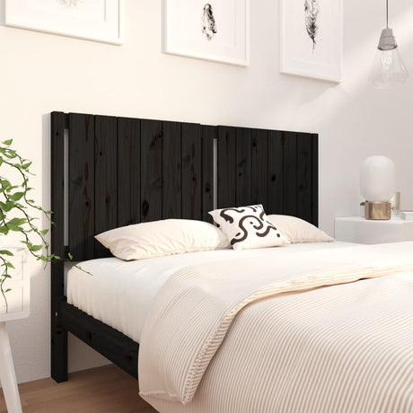 Bed Headboard 80.5X4X100 Cm Solid Wood Pine