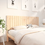Bed Headboard 80.5X4X100 Cm Solid Wood Pine