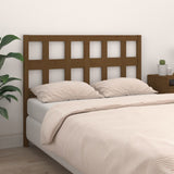 Bed Headboard 140.5X4X100 Cm Solid Wood Pine