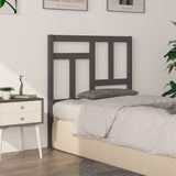 Bed Headboard 145.5X4X100 Cm Solid Wood Pine