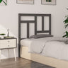 Bed Headboard 145.5X4X100 Cm Solid Wood Pine