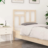 Bed Headboard 145.5X4X100 Cm Solid Wood Pine