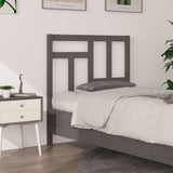 Bed Headboard 145.5X4X100 Cm Solid Wood Pine