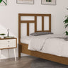 Bed Headboard 145.5X4X100 Cm Solid Wood Pine