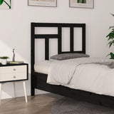 Bed Headboard 145.5X4X100 Cm Solid Wood Pine