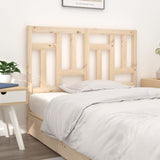 Bed Headboard 145.5X4X100 Cm Solid Wood Pine