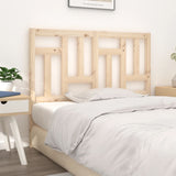 Bed Headboard 145.5X4X100 Cm Solid Wood Pine