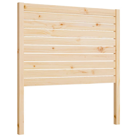 Bed Headboard 96X4X100 Cm Solid Wood Pine